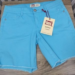 NWT LEI Ashley Lowrise Cut Off Shorts Juniors 9